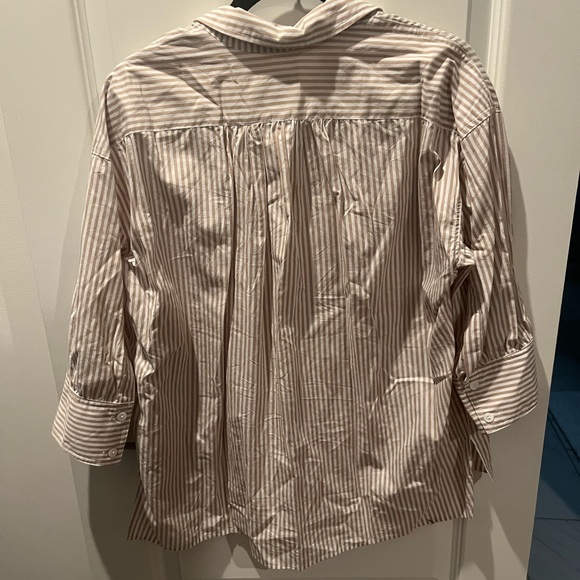 Striped Beige Shirt - Picture 3 of 3